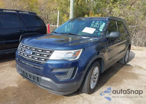 2016 Ford Explorer из США, поврежденный, VIN 1FM5K7B88GGD25729